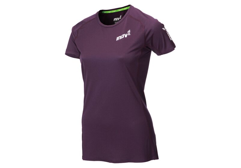 Koszulka Inov-8 Base Elite 2.0 Short Sleeve Damskie Fioletowe BFH-053927